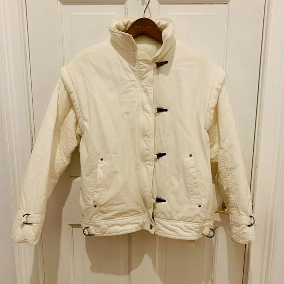 Vintage 70s 80s Illusions Jacket Women Size L Men Size S - Picture 8 of 11